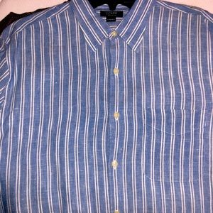 J Crew 100% Linen shirt